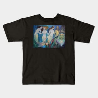 The 5 Mermaids Kids T-Shirt